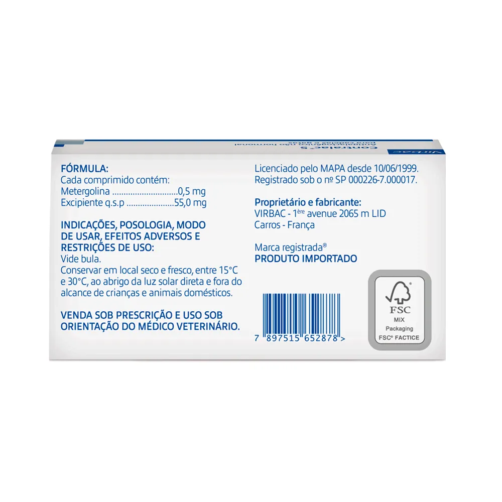 Contralac 5 Inibidor de Lactação Virbac — foto 4