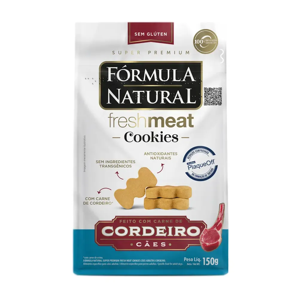 Cookies Fórmula Natural Fresh Meat Cães Adultos Cordeiro — foto 2