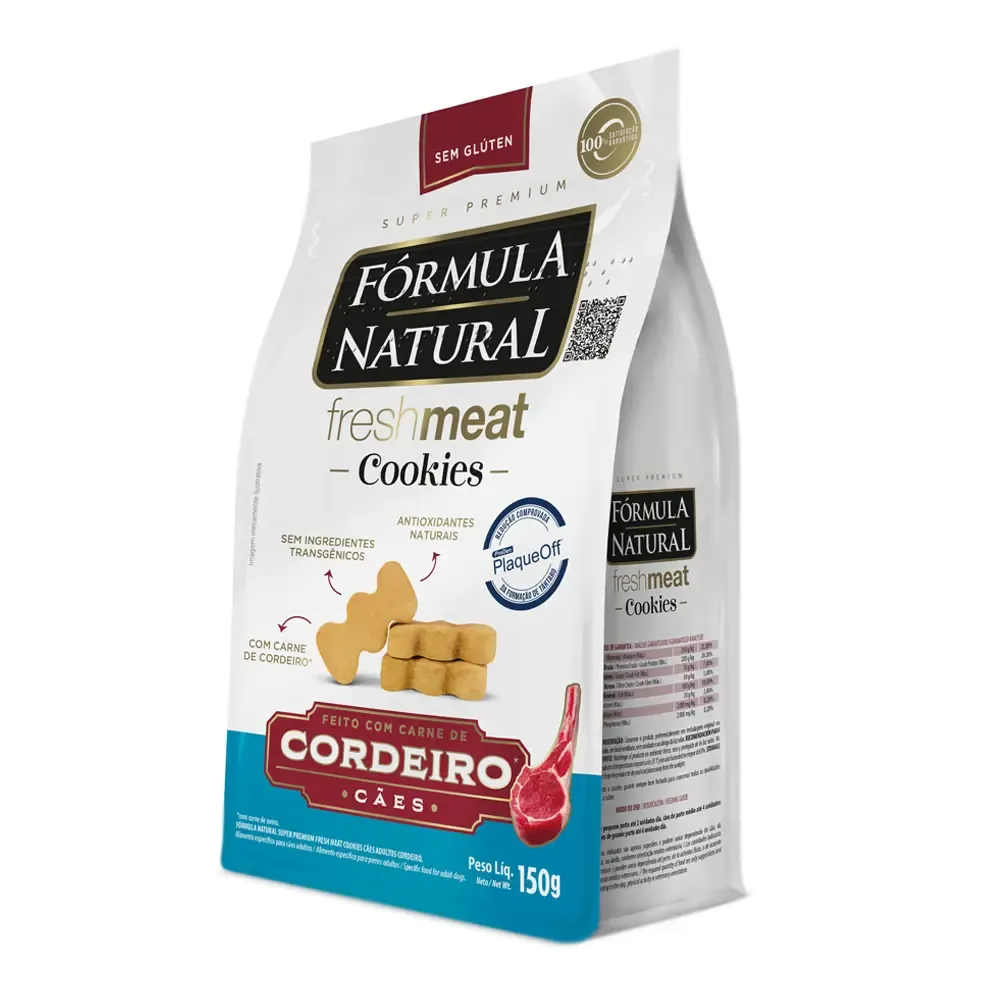 Cookies Fórmula Natural Fresh Meat Cães Adultos Cordeiro — foto 3