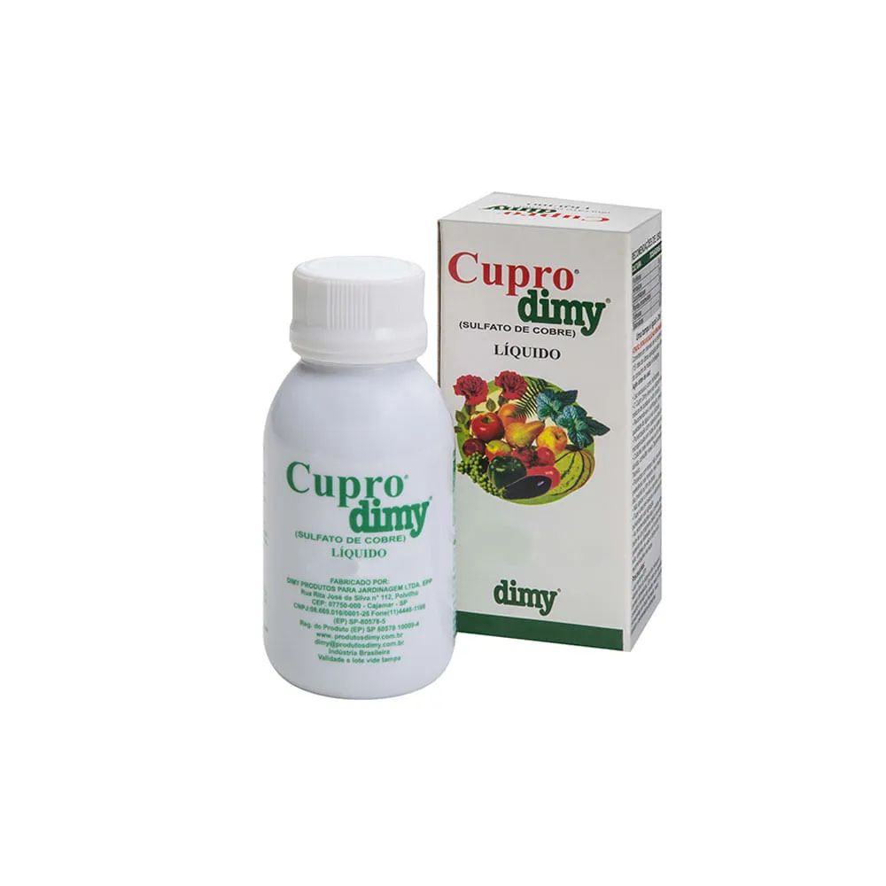 Cupro Dimy Líquido Sulfato de Cobre