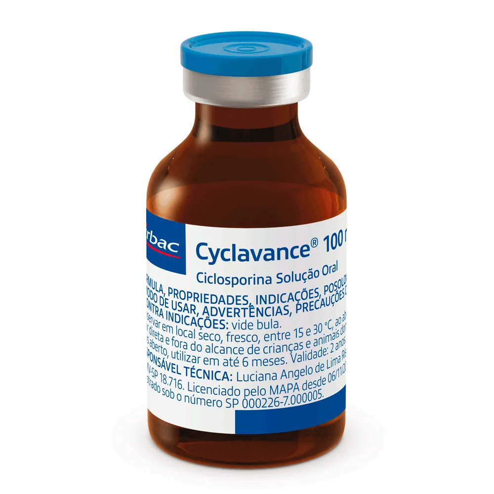 Cyclavance 100mg para Cães Virbac — foto 2