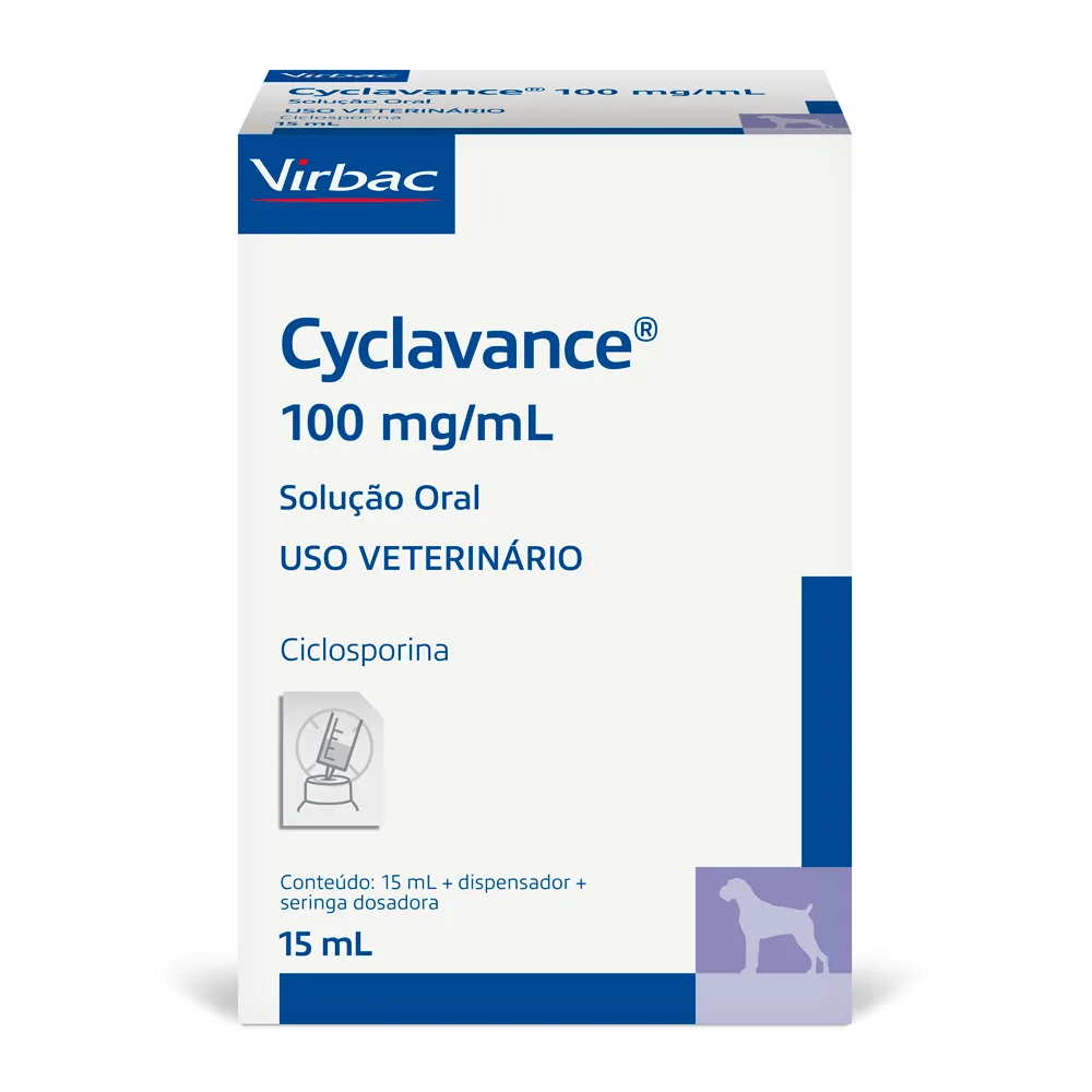 Cyclavance 100mg para Cães Virbac — foto 3