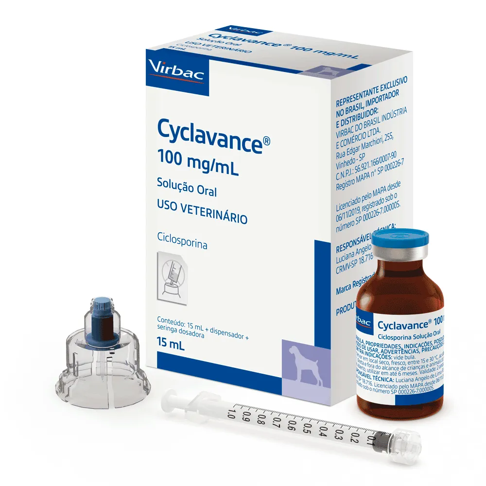 Cyclavance 100mg para Cães Virbac — foto 4