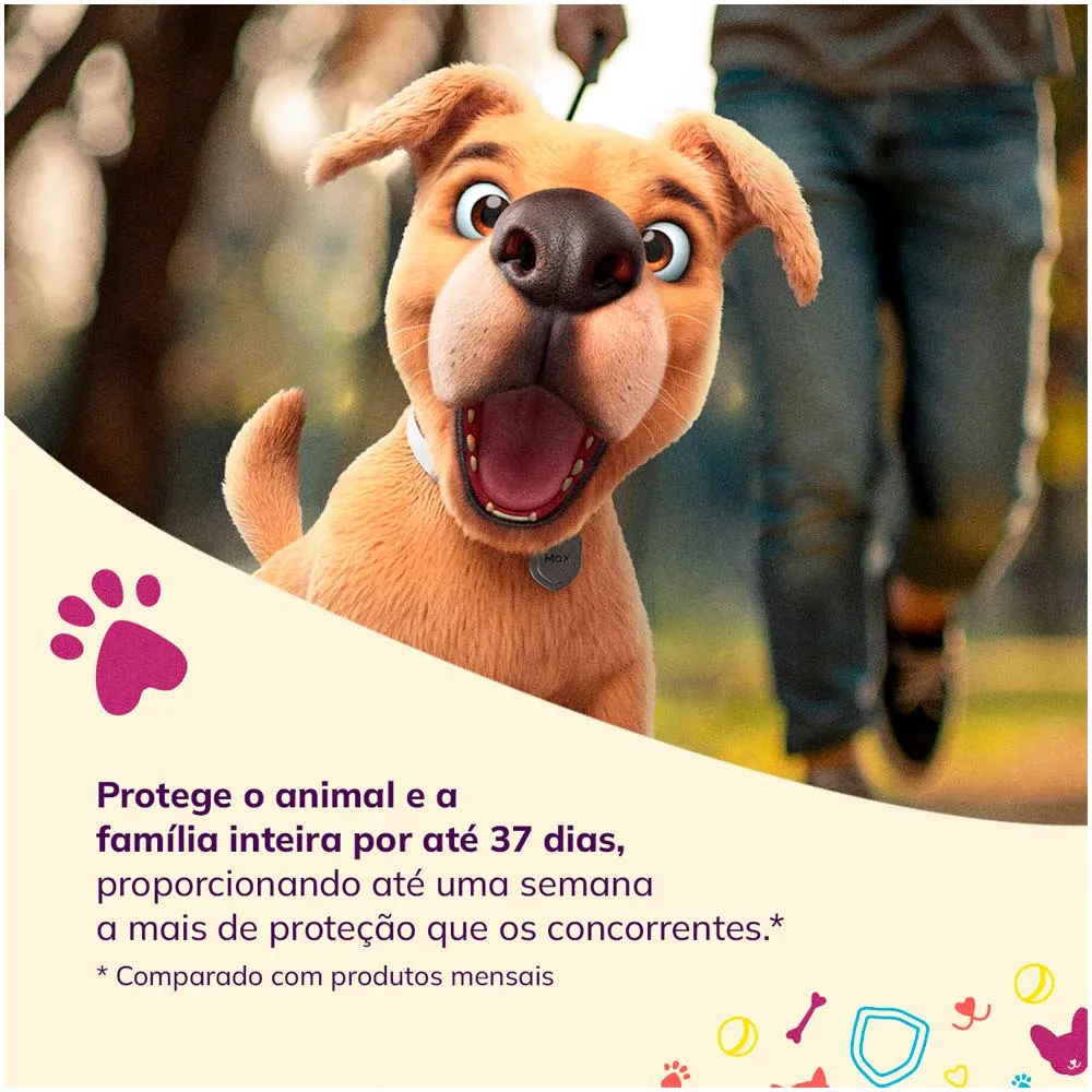 Defenza Antipulgas e Carrapatos para Cães de 2 a 4,5kg — foto 4