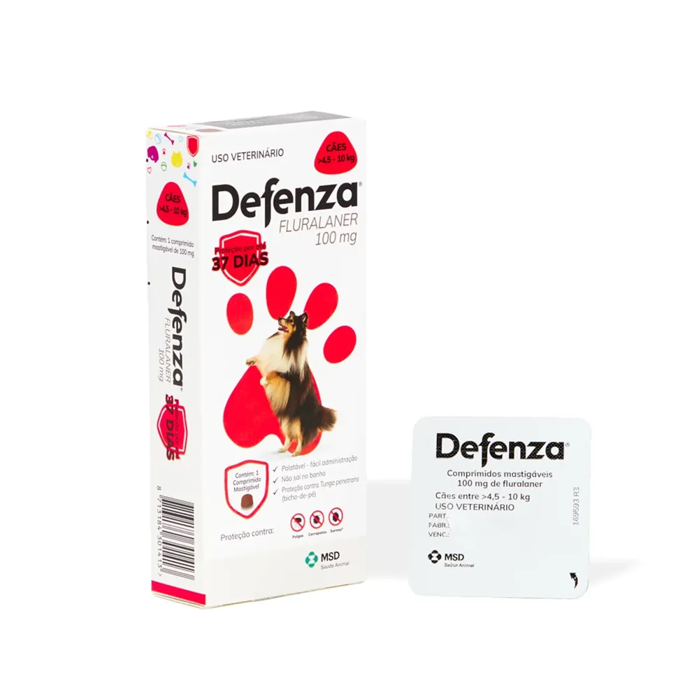 Defenza Antipulgas e Carrapatos para Cães > 4,5 a 10kg — foto 5
