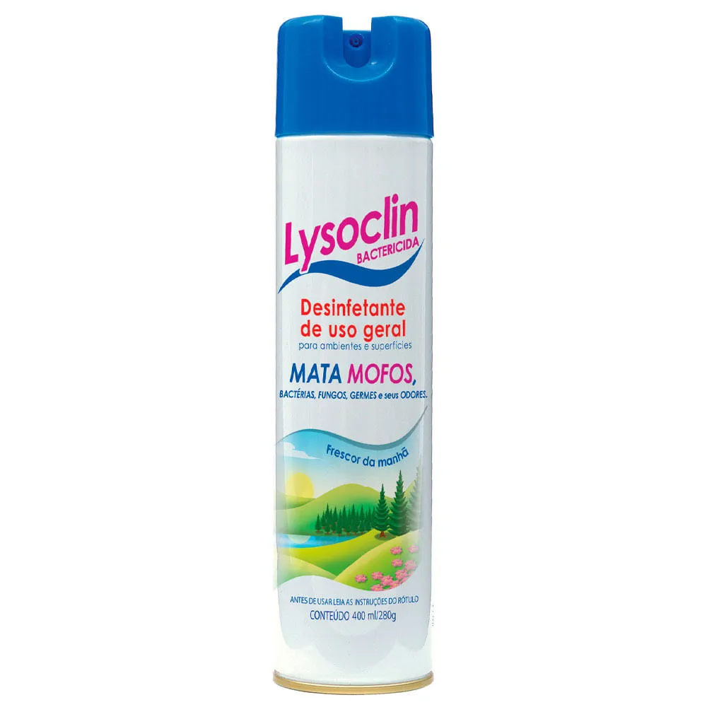 Desinfetante Aerosol Lysoclin Bactericida