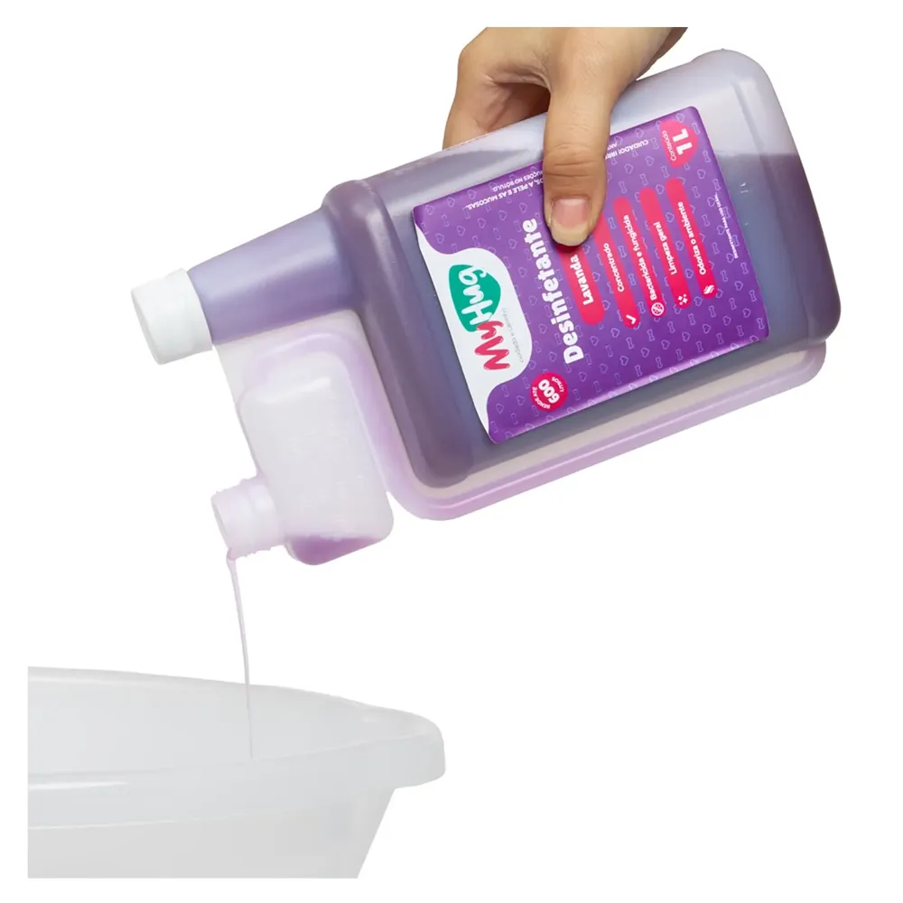 Desinfetante Bactericida Concentrado Lavanda MyHug — foto 3