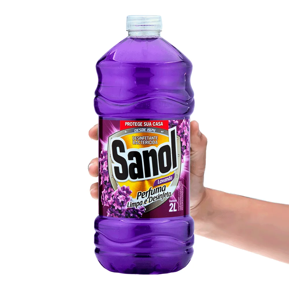 Desinfetante Bactericida Lavanda Sanol — foto 4