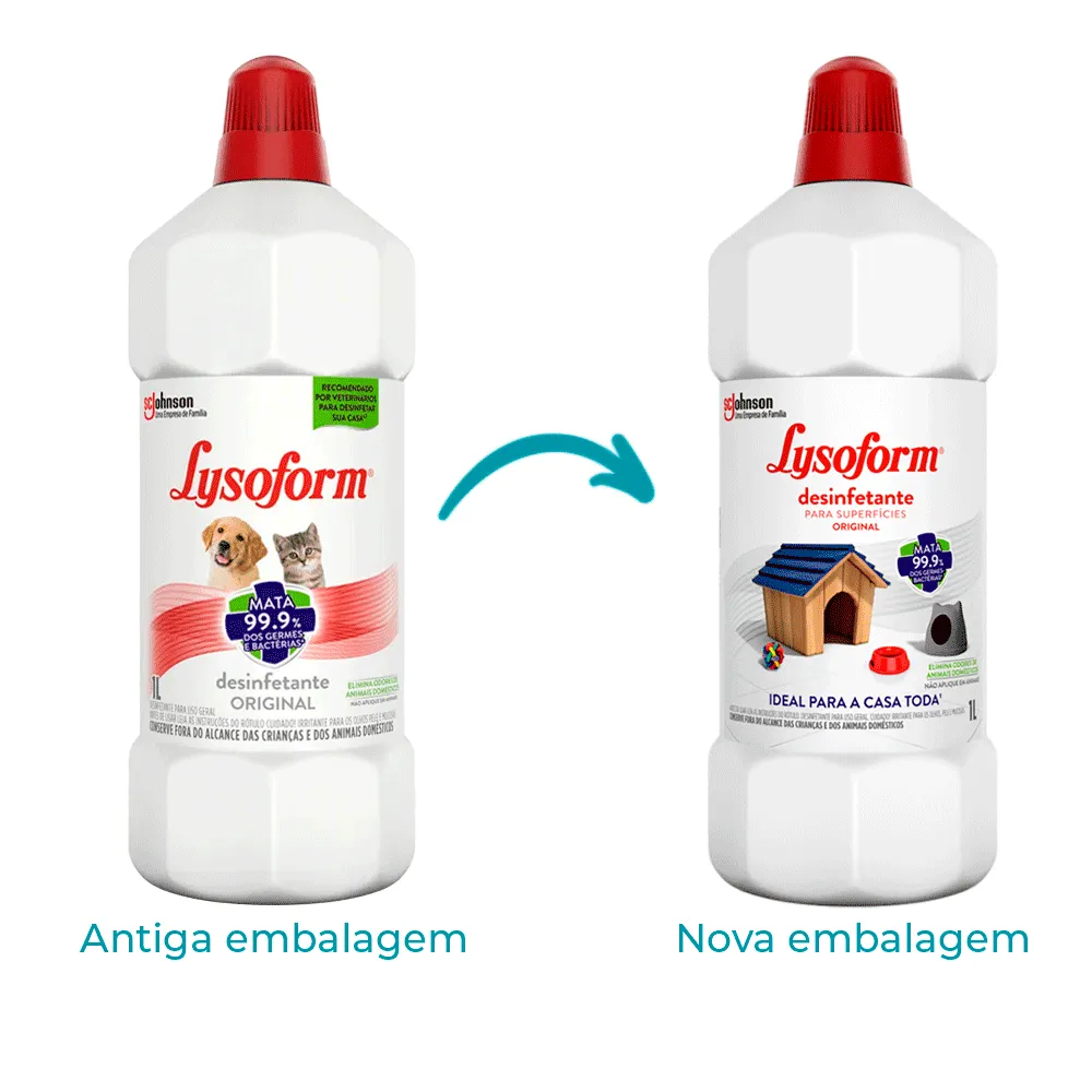 Desinfetante Lysoform Pets Original — foto 3