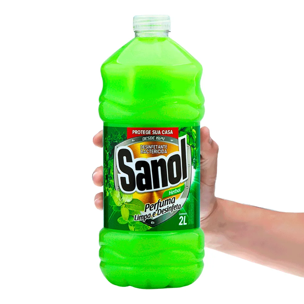 Desinfetante Bactericida Herbal Sanol — foto 3