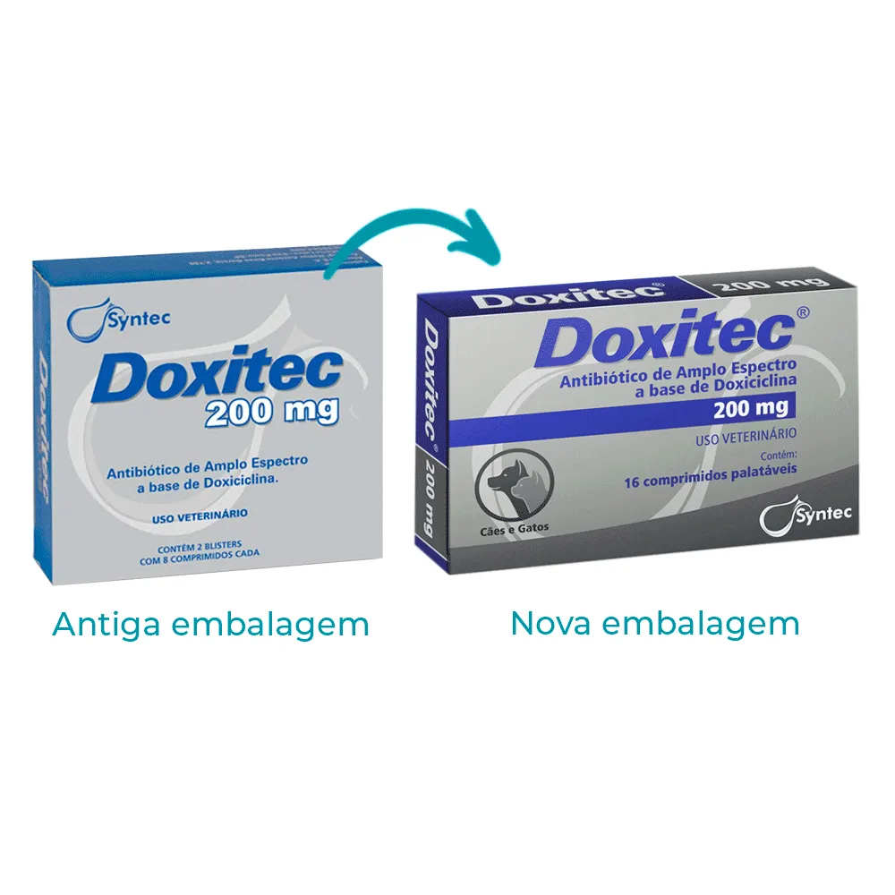Doxitec 200mg Antibiótico para Cães e Gatos — foto 2
