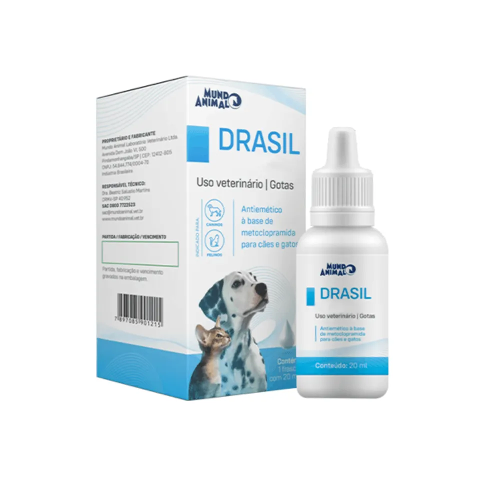 Drasil Antiemético para Cães e Gatos