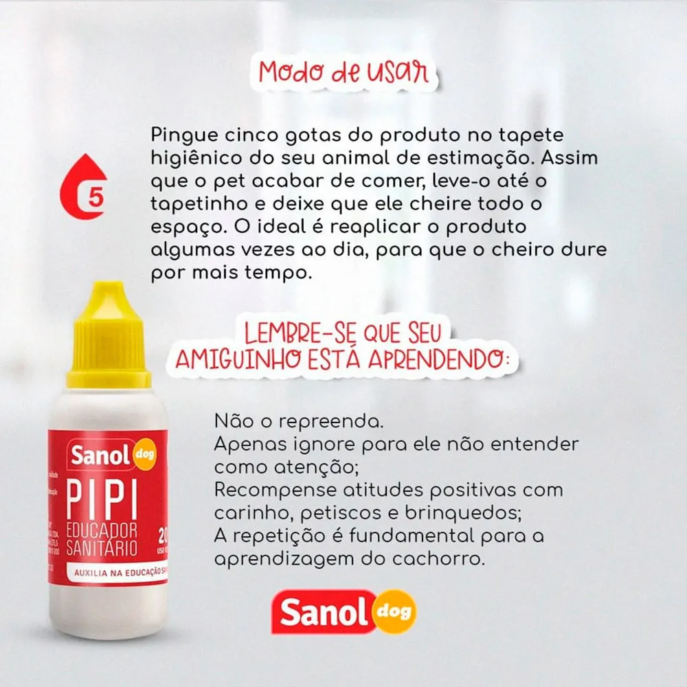 Educador Sanitário Pipi Sanol Dog — foto 5