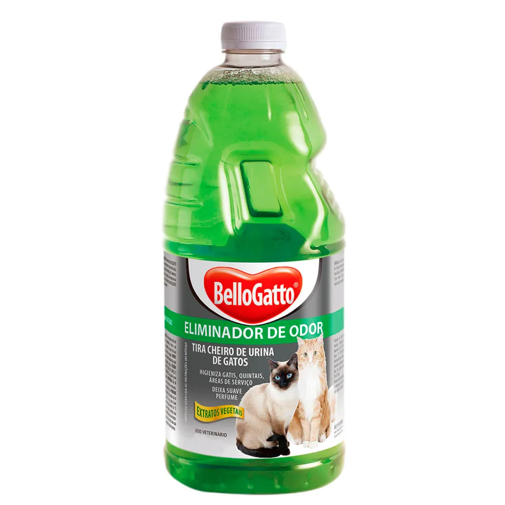 Eliminador de Odores Extratos Vegetais Bellogatto