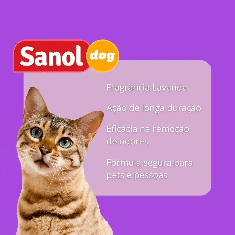 Eliminador de Odores Spray Sanol Cat — foto 5