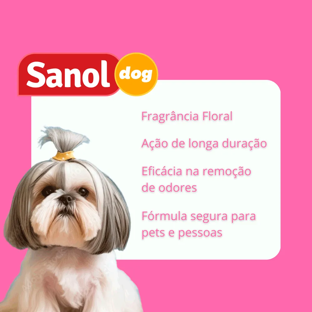 Eliminador de Odores Floral Sanol — foto 5