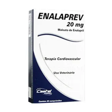 Enalaprev 20mg Vasodilatador para Cães Castel Pharma