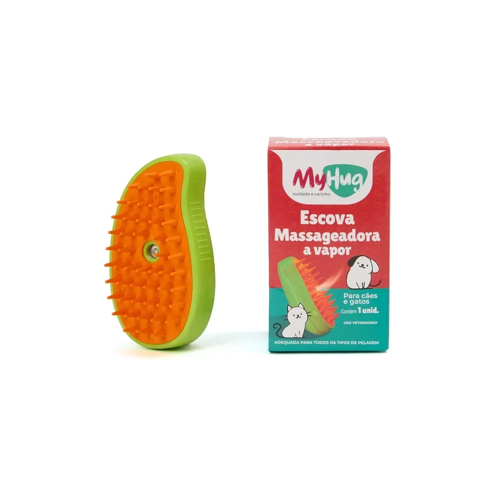 Escova Massageadora a Vapor para Cães e Gatos MyHug — foto 3