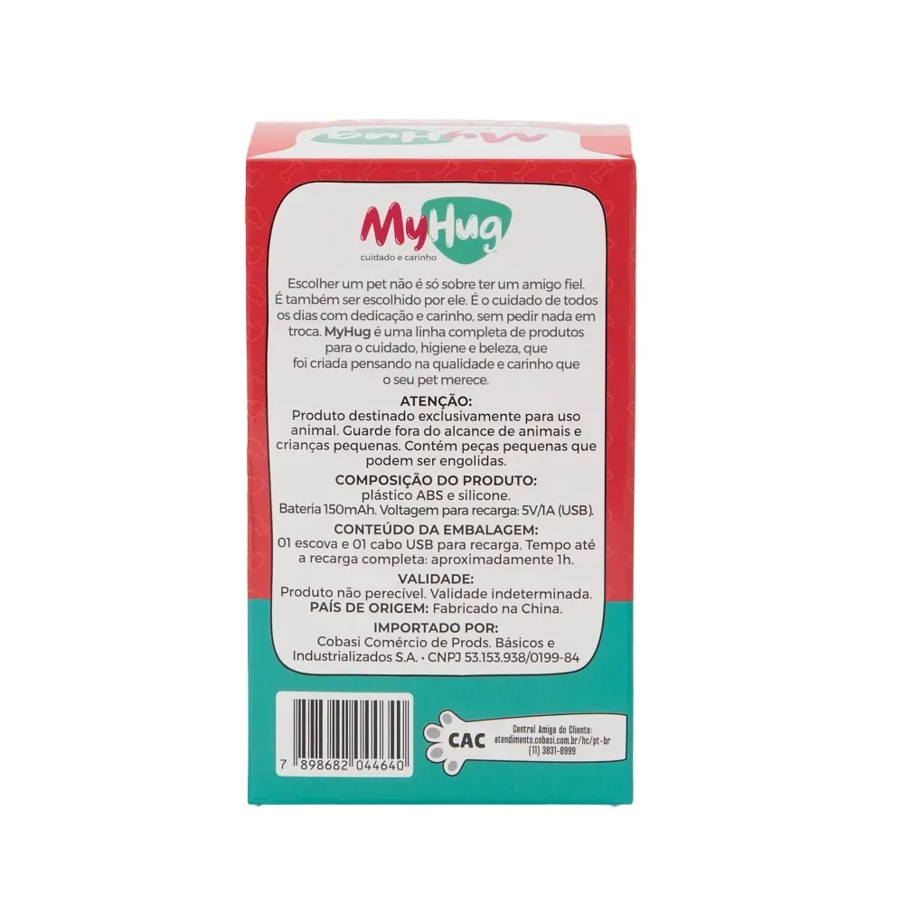 Escova Massageadora a Vapor para Cães e Gatos MyHug — foto 4