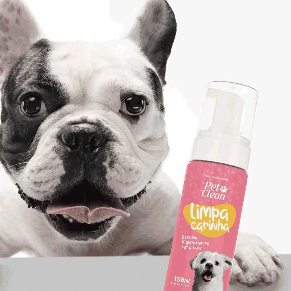 Espuma Higienizadora Limpa Carinha Pet Clean — foto 4