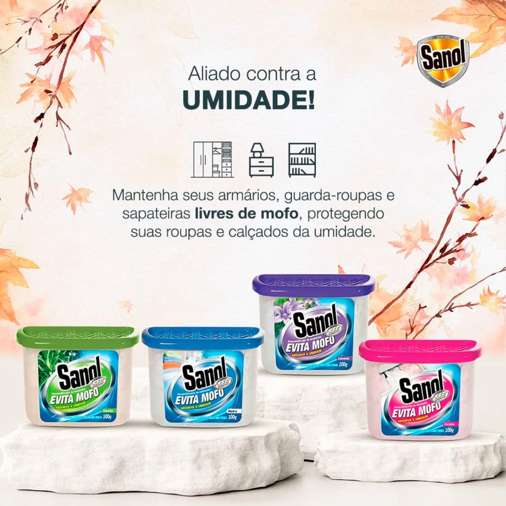 Evita Mofo Sanol Sec Lavanda Desumidificador — foto 3