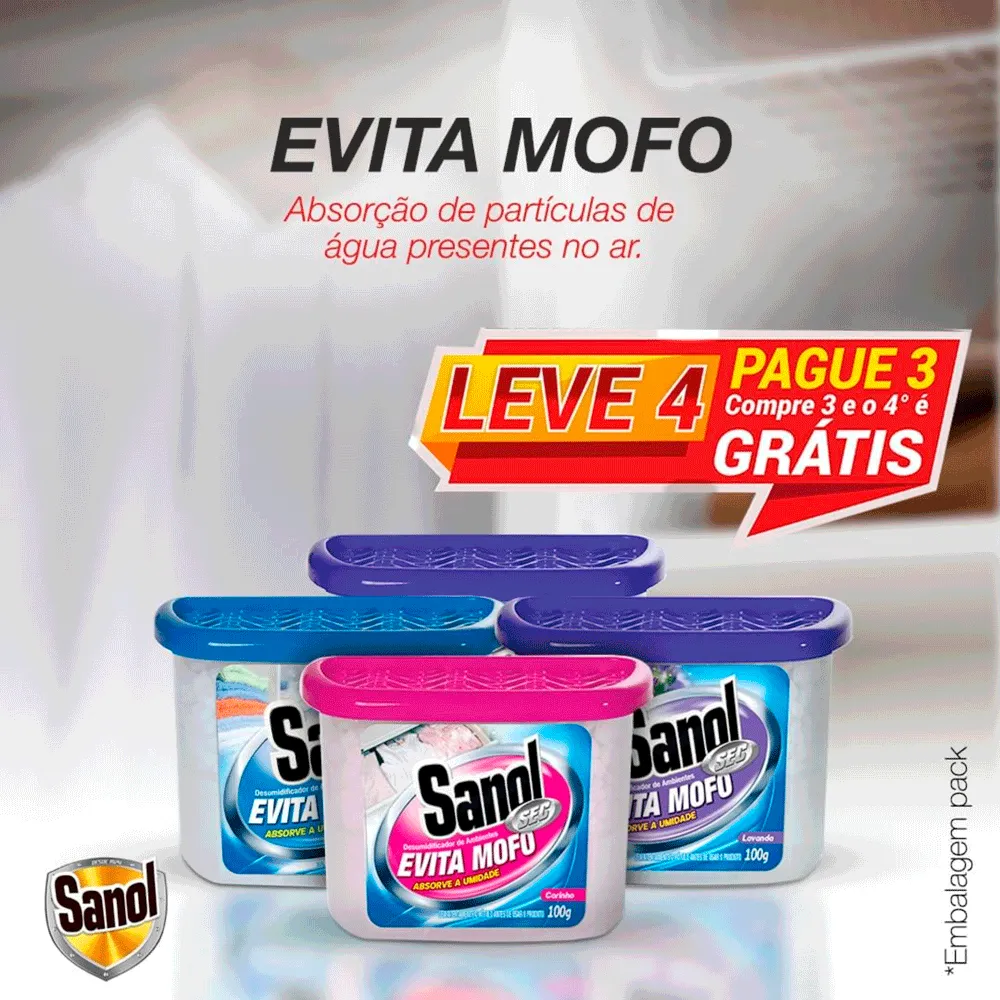 Evita Mofo Sanol Sec Leve 4 Pague 3 — foto 2