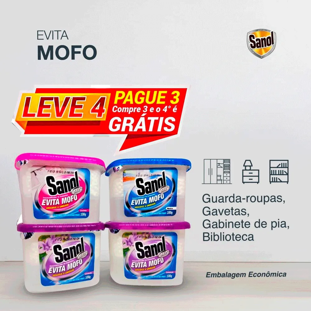 Evita Mofo Sanol Sec Leve 4 Pague 3 — foto 3