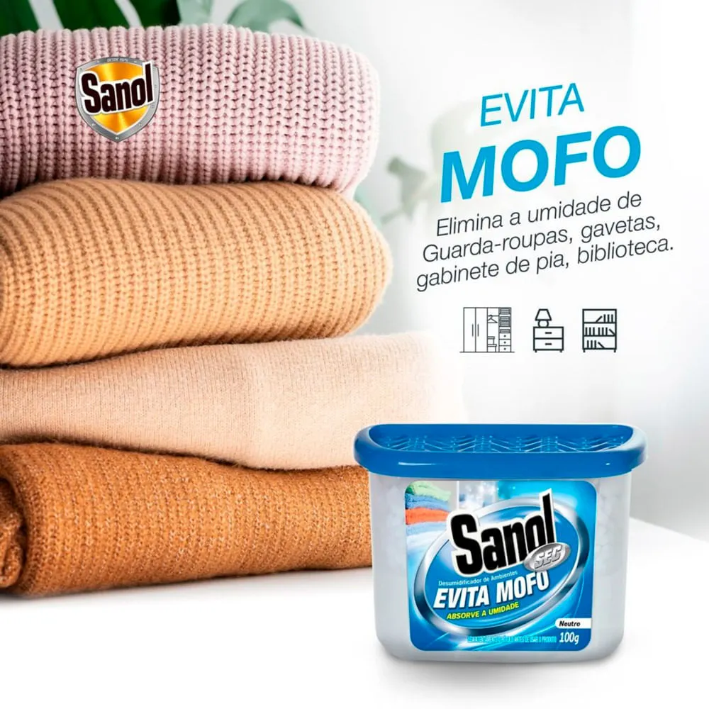 Evita Mofo Sanol Sec Neutro Desumidificador — foto 3