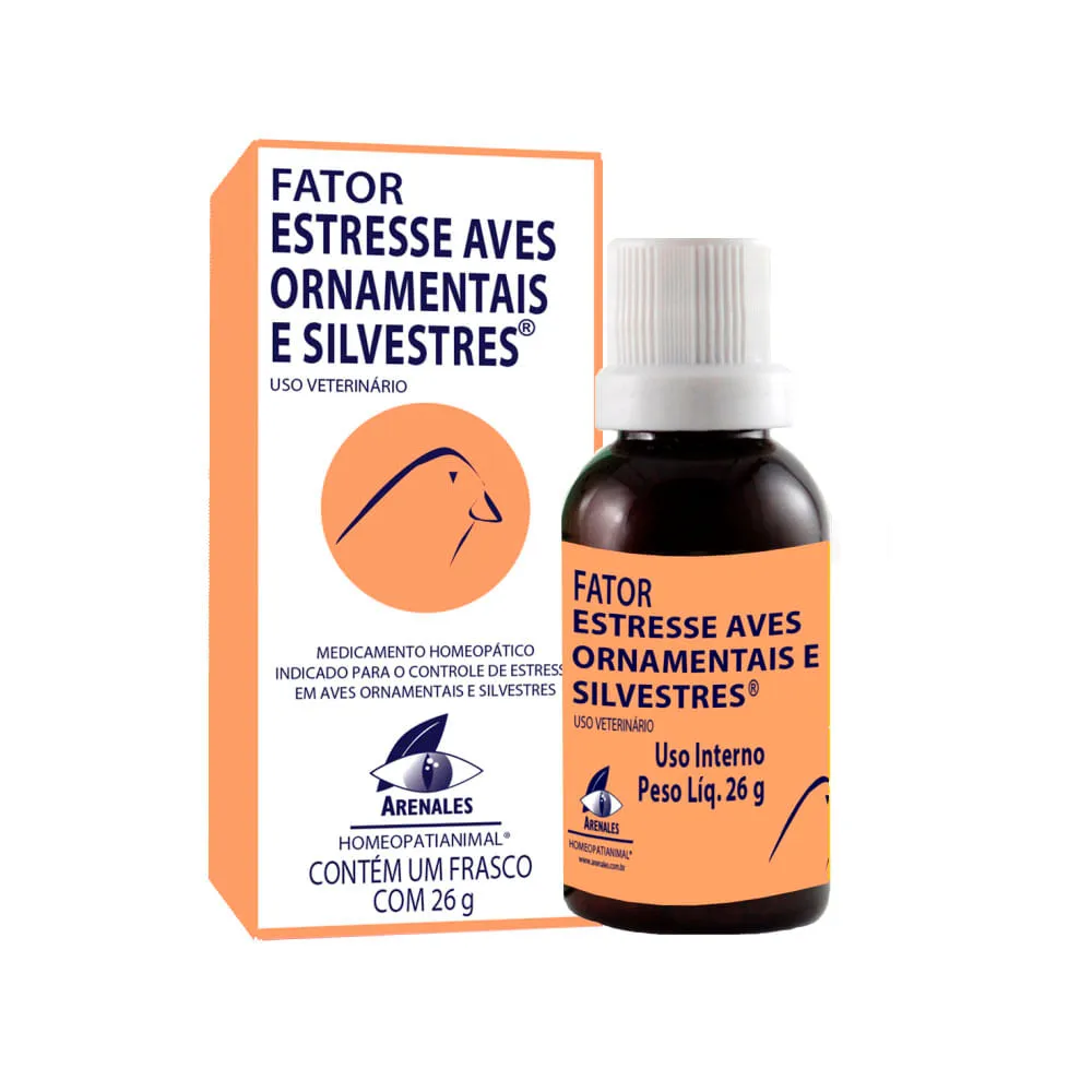 Fator Estresse Aves Ornamentais Arenales