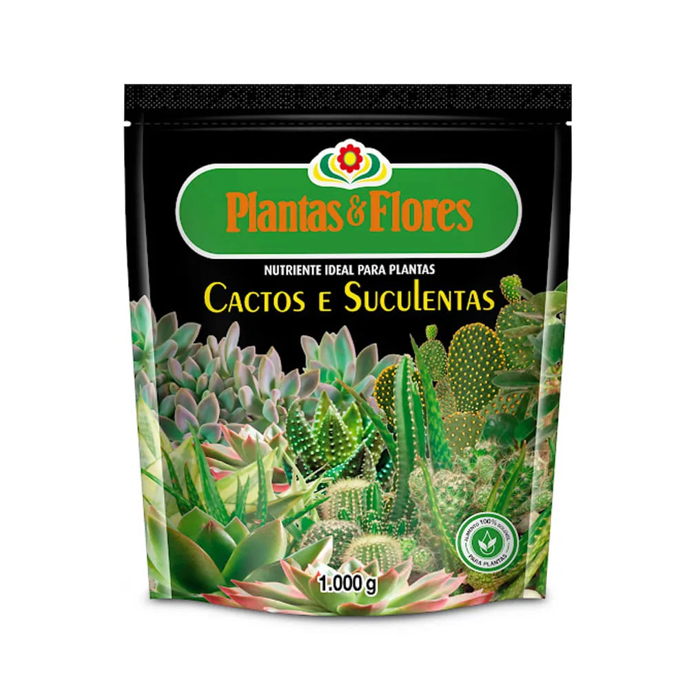 Fertilizante Cactos e Suculentas Plantas e Flores