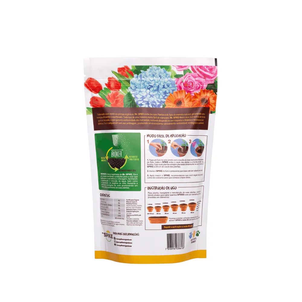 Fertilizante Orgânico para Flores Mr. Spike — foto 2