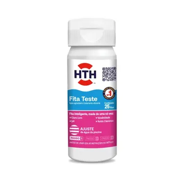 Fitas de Teste HTH para Água de Piscina