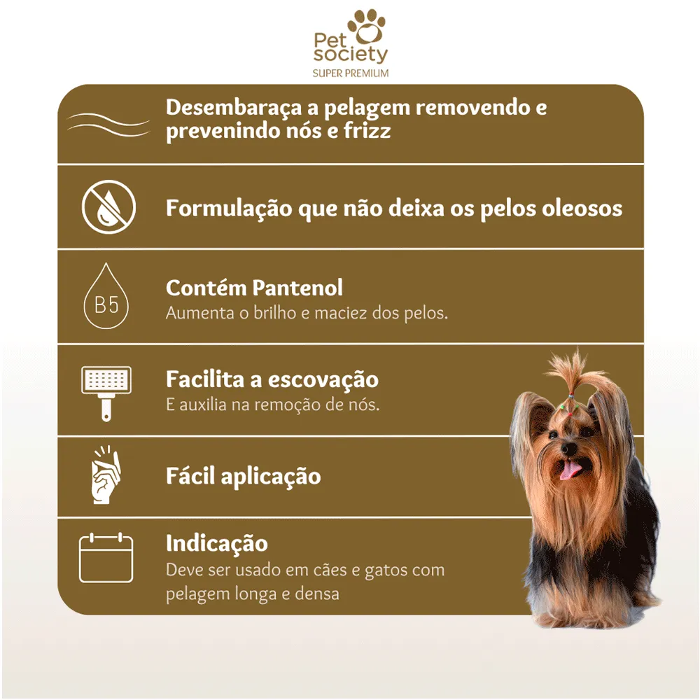 Fluido Desembaraçador Hydra Pet Society — foto 4