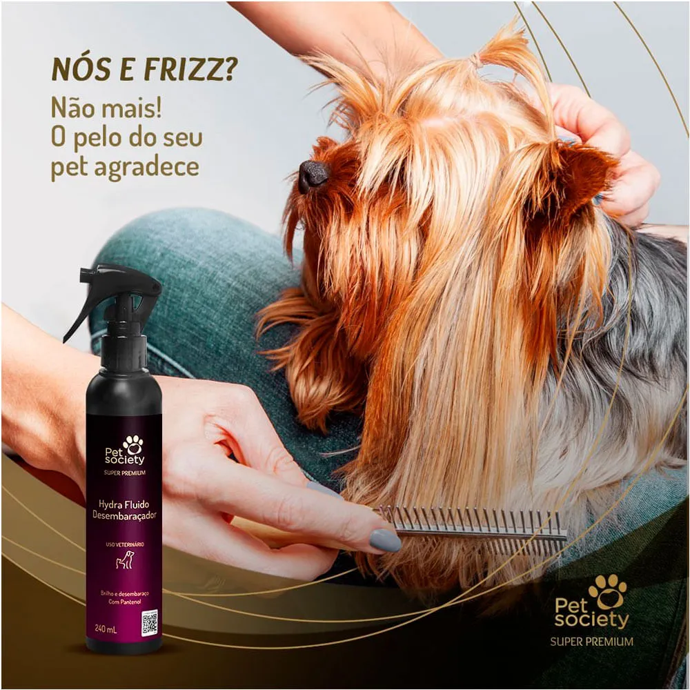 Fluido Desembaraçador Hydra Pet Society — foto 5