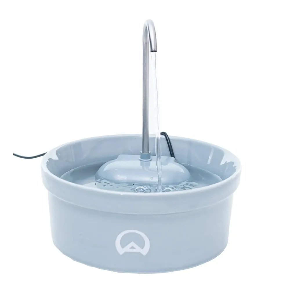 Fonte Bebedouro e Purificador Aqua Porcelain Amicus Bivolt Cinza — foto 2