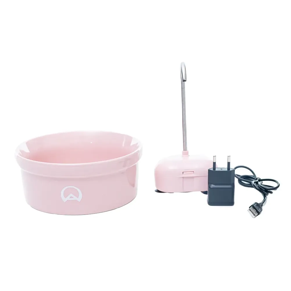 Fonte Bebedouro e Purificador Aqua Porcelain Amicus Bivolt Rosa — foto 3
