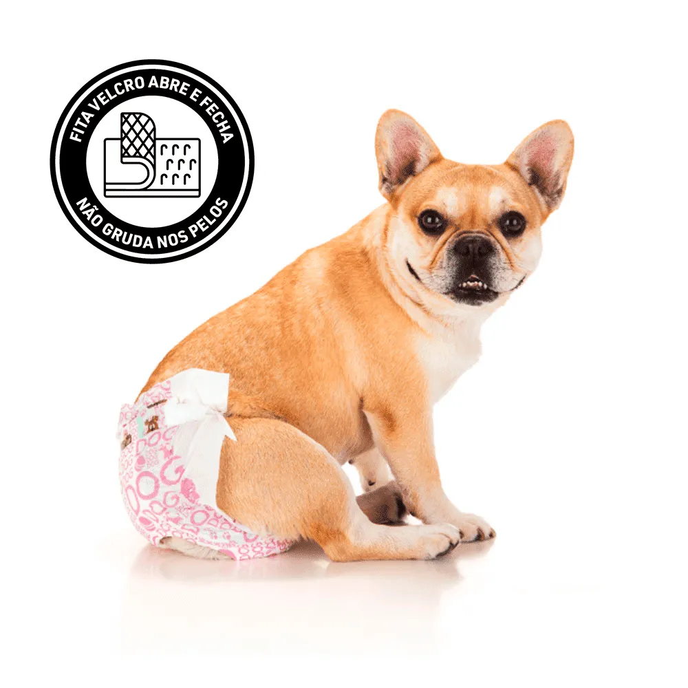 Fralda Higiênica Fêmea Dogs Care 6 unidades — foto 2