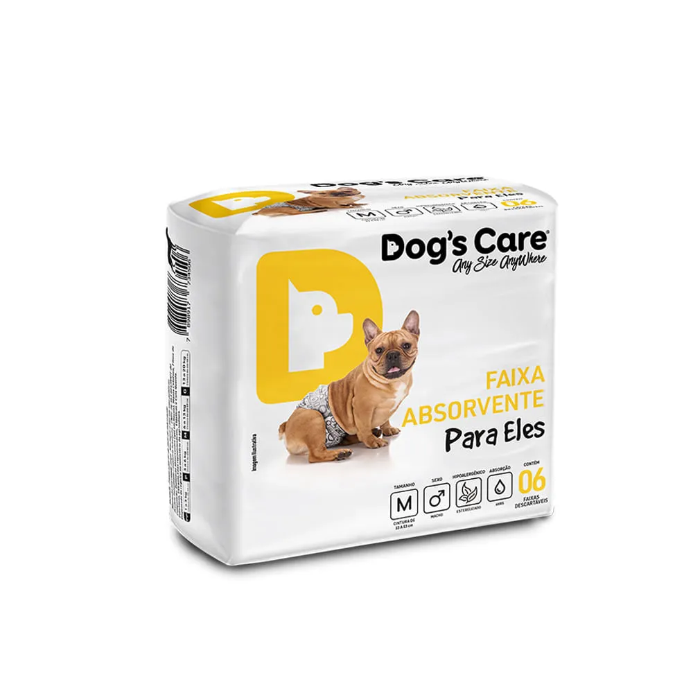 Fralda Higiênica Macho Dogs Care 6 unidades — foto 3
