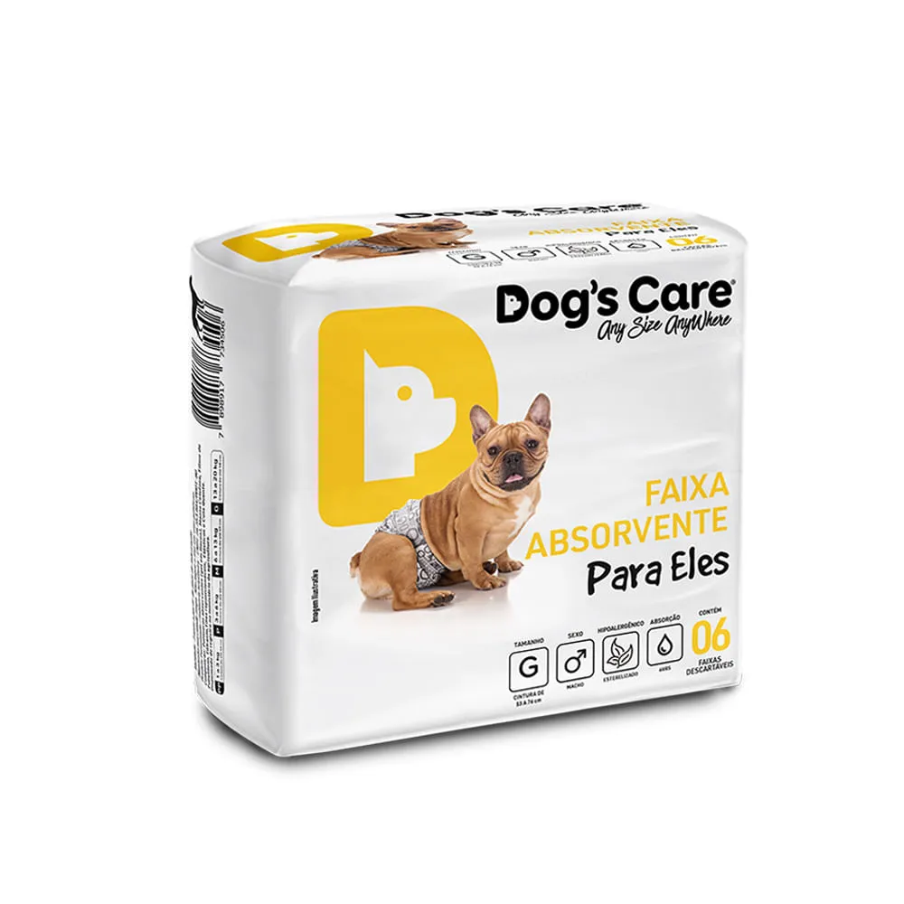Fralda Higiênica Macho Dogs Care 6 unidades — foto 5