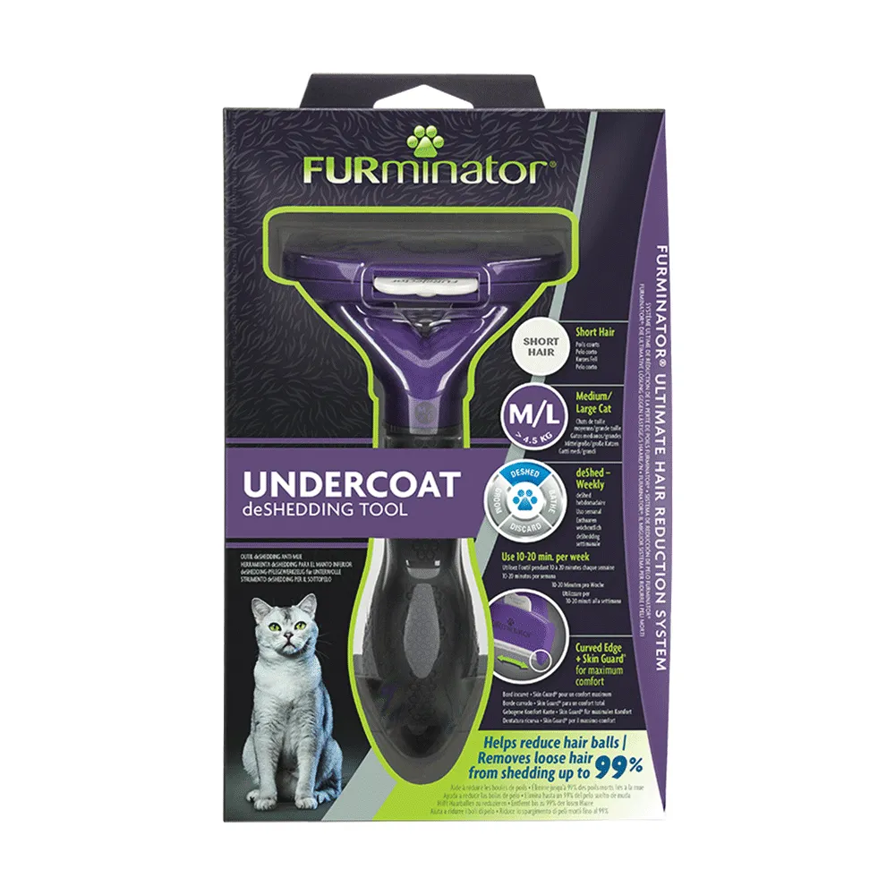Furminator Médio/Grande para Gatos de Pelo Curto — foto 2