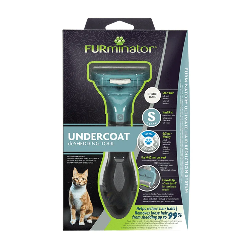 Furminator Pequeno para Gatos de Pelo Curto — foto 2