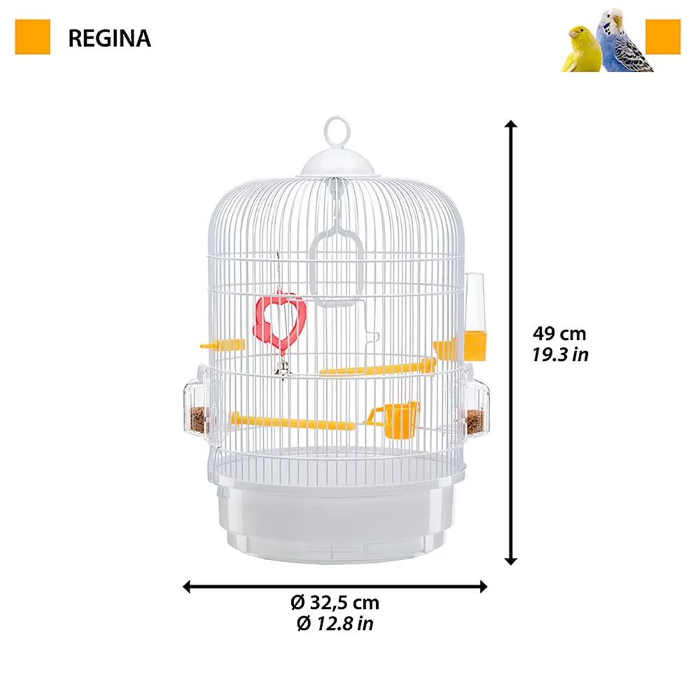 Gaiola para Periquito Ferplast Regina Branca — foto 2