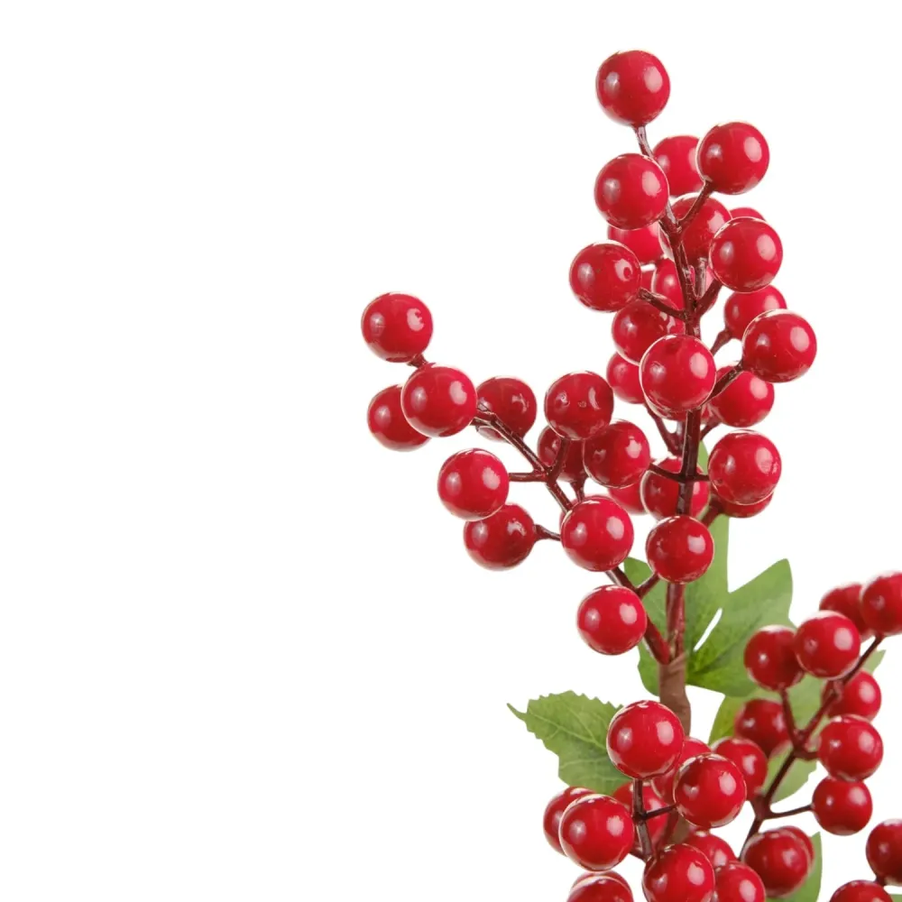 Galho Decorativo 50cm Vermelho Cromus — foto 3