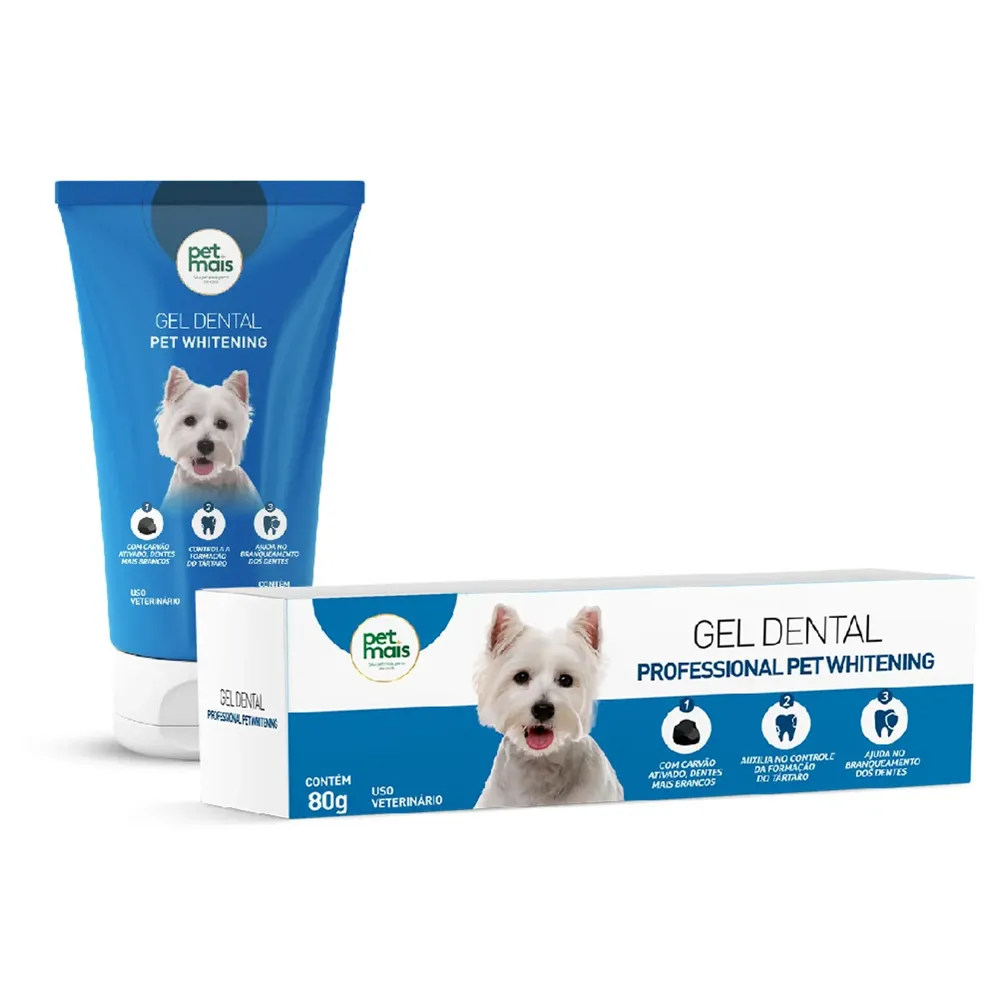 Gel Dental Pet Whitening Branqueador Petmais — foto 4