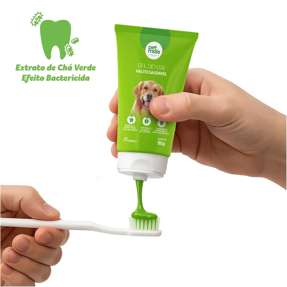 Gel Dental Petmais Hálito Saudável — foto 3
