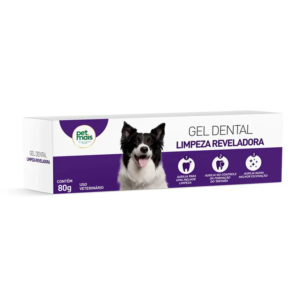 Gel Dental Petmais Limpeza Reveladora