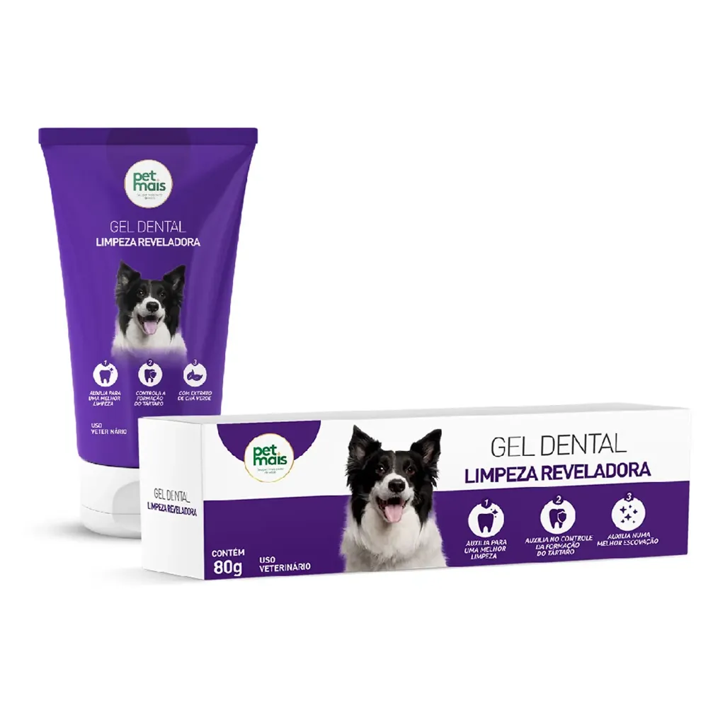 Gel Dental Petmais Limpeza Reveladora — foto 4