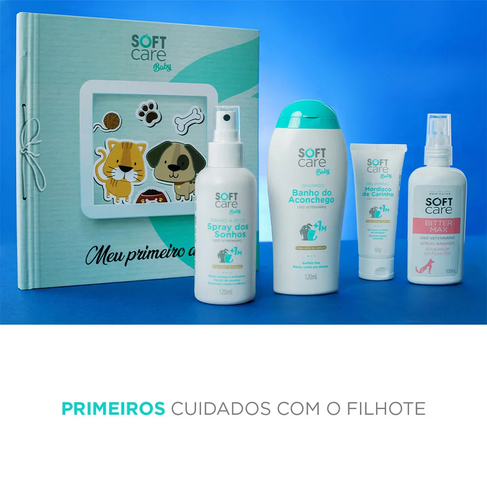 Gel Dental 1 Mês+ Mordisco de Carinho Soft Care Baby — foto 5