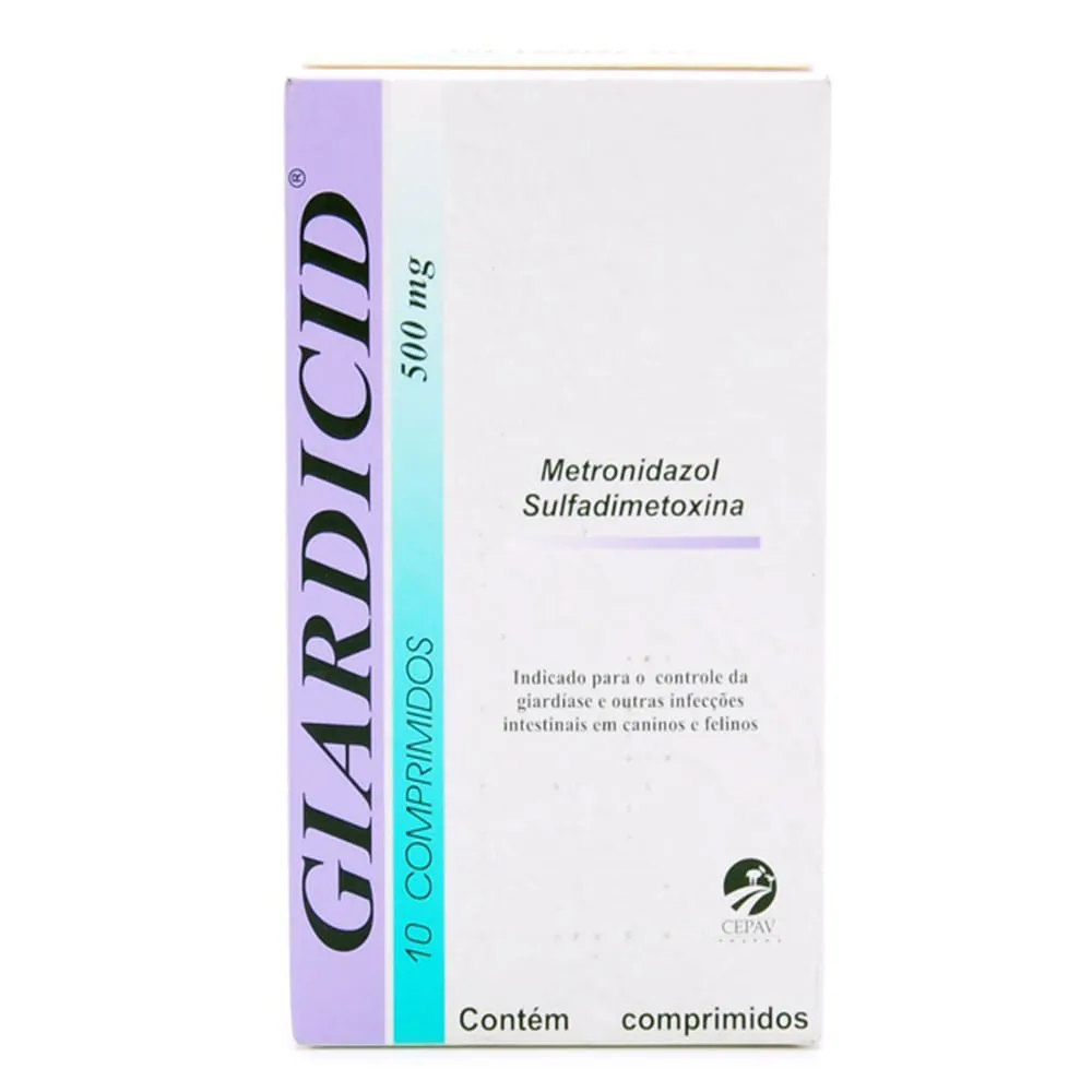 Giardicid 500mg para Cães e Gatos — foto 2