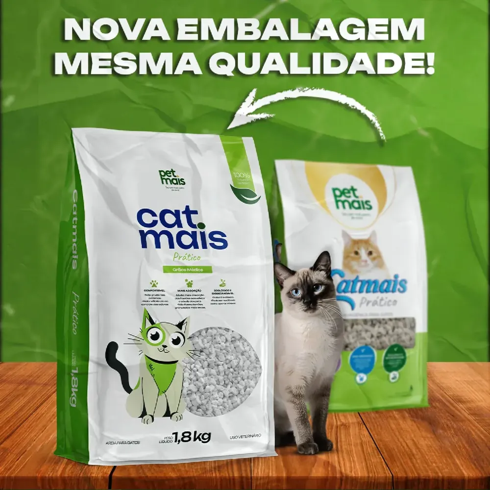 Granulado Higiênico Cat Mais Prático Petmais — foto 3